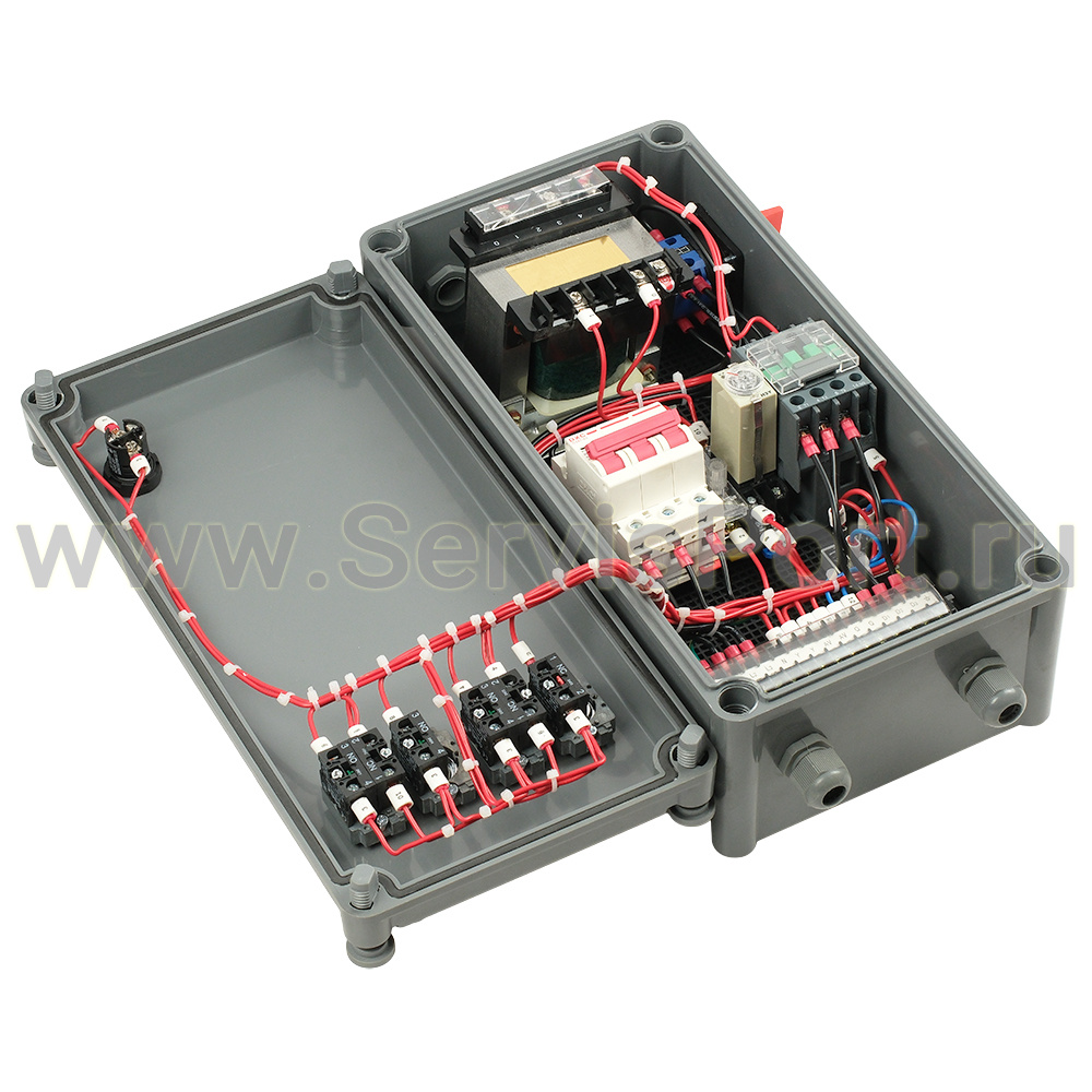 Пульт управления автомобильным подъемником, 380В фото