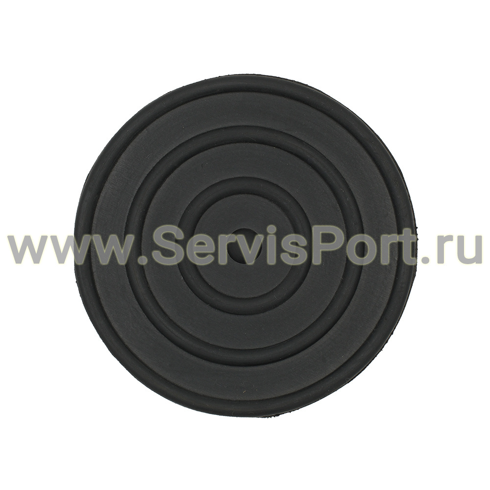 Резиновая накладка для подкатного домкрата ø100 h30 (эконом) фото