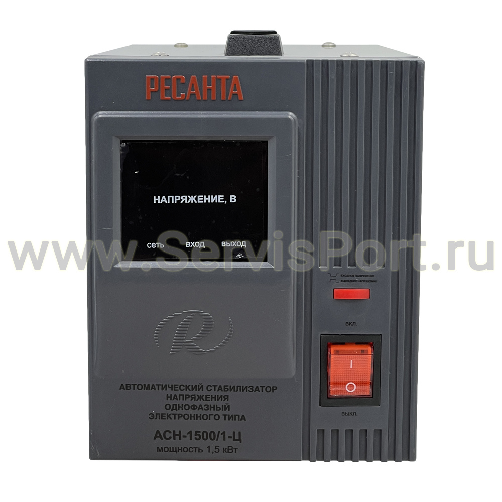 Стабилизатор АСН- 1 500/1-Ц Ресанта фото