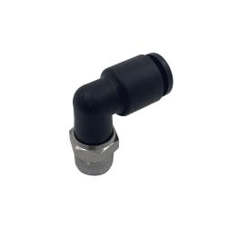 Угол 90 ф8-1/4' (пластик, быстросъемное пневмосоединение)