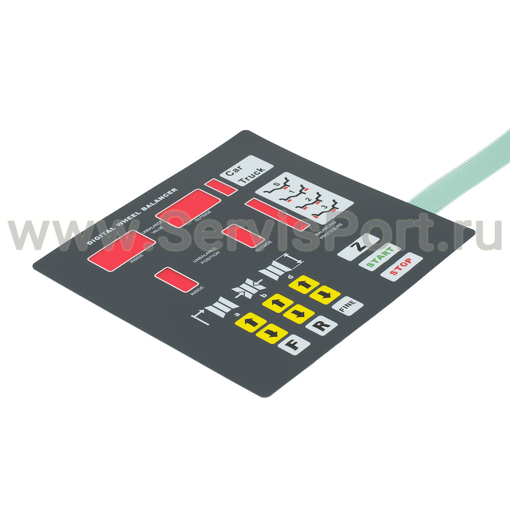 Лицевая панель DST-448B, TS-850 (клавиатура) фото