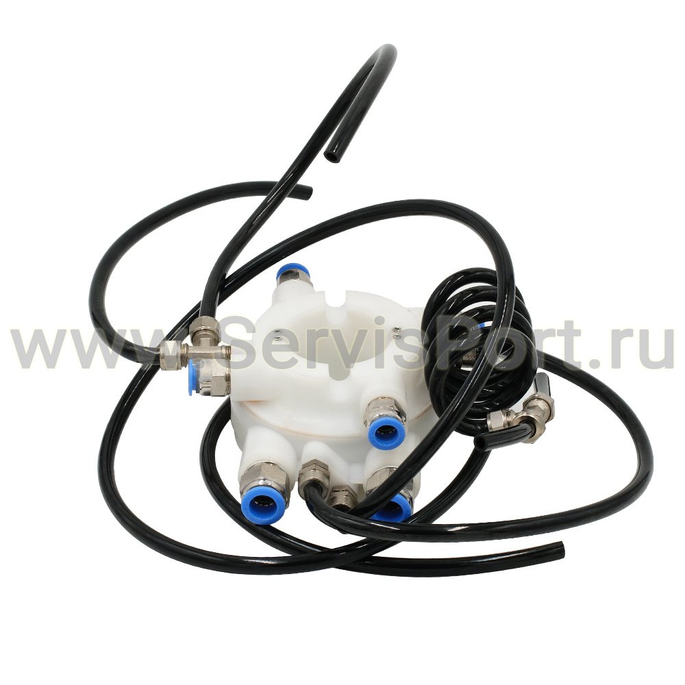 Подстольный распределитель TS-3226A, (Ф49мм, с трубками и фитингами) фото