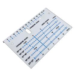 Шкала регулировки схождения СКО-1Л, левое колесо 9777.20.00.010