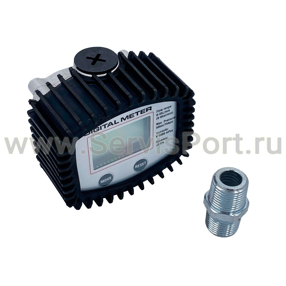1767.О Электронный счетчик масла, 1/2" фото