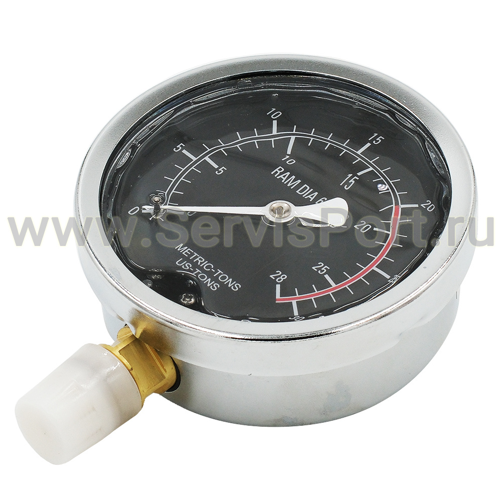 Манометр для гидравлического пресса 20 тонн фото