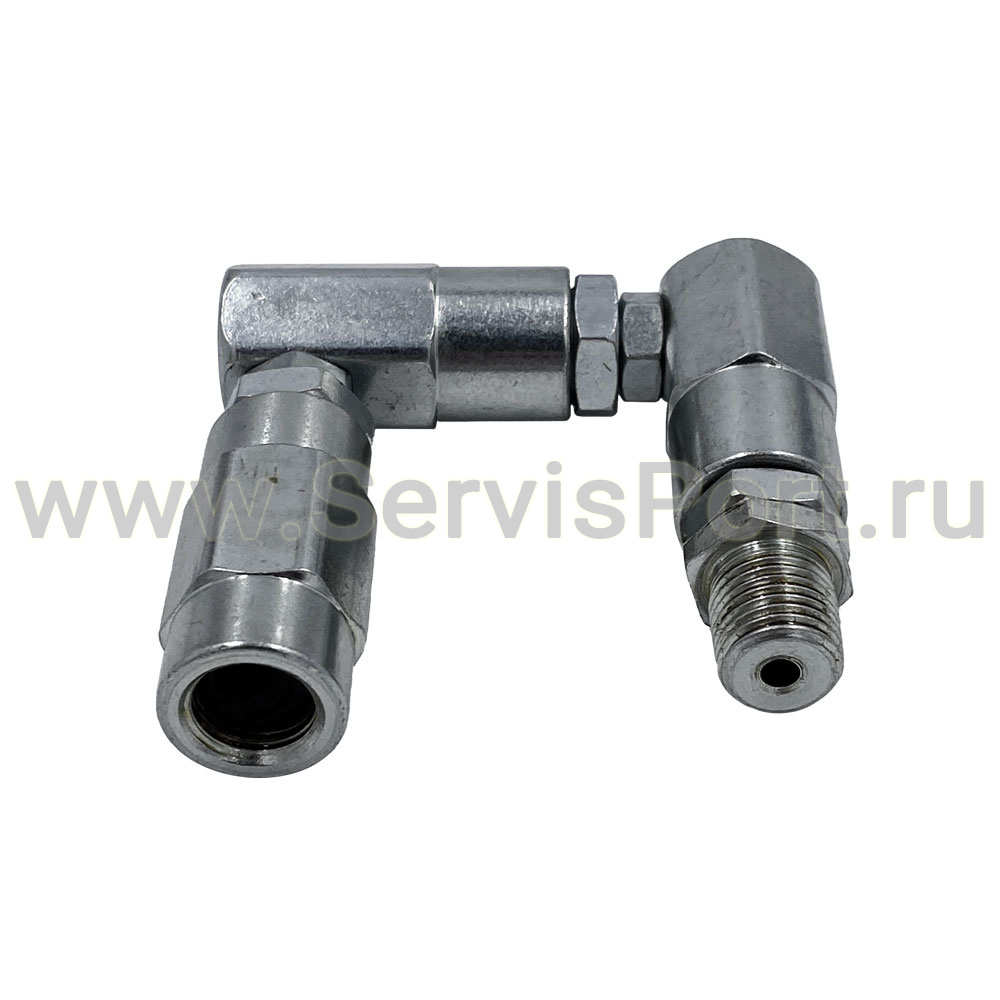1784.Z Тройной шарнир (антискручиватель) M/F 1/4" фото