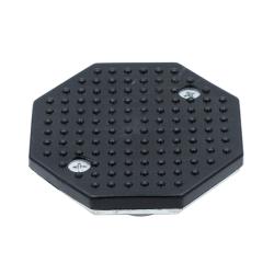 Опора для двухстоечного подъемника с накладкой Ф38мм