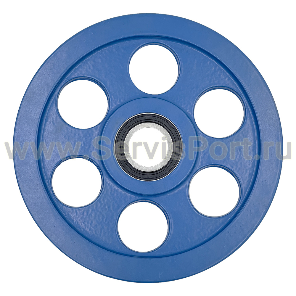 Шкив одноручьевой для подъемника F4D-4 (подшипник)  фото