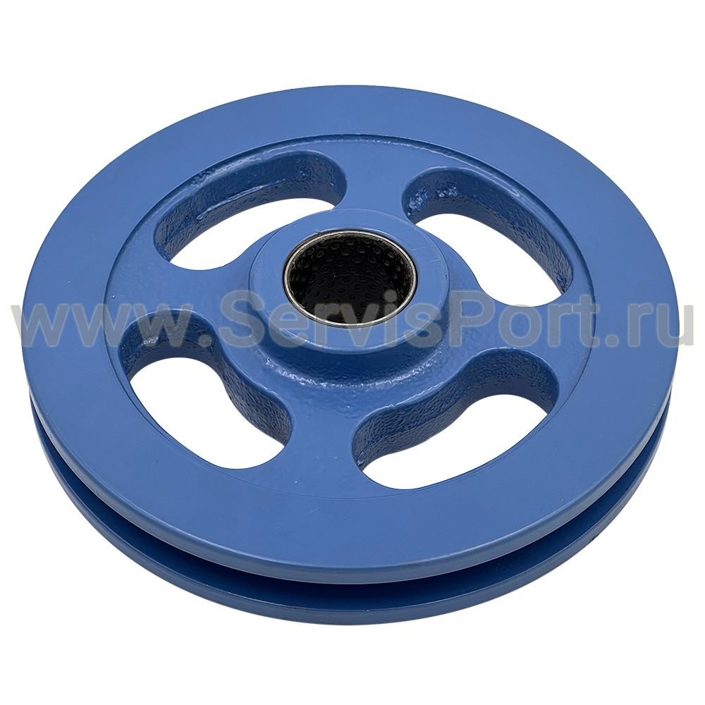 Шкив одноручьевой 220х40мм H50 втулка комби  фото