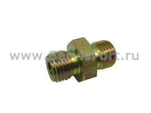 Фитинг гидравлический крана шарового прямой фото