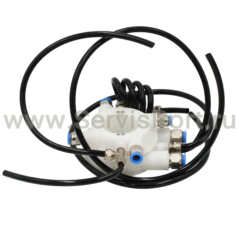 Подстольный распределитель TS-3226A, (Ф49мм, с трубками и фитингами) фото