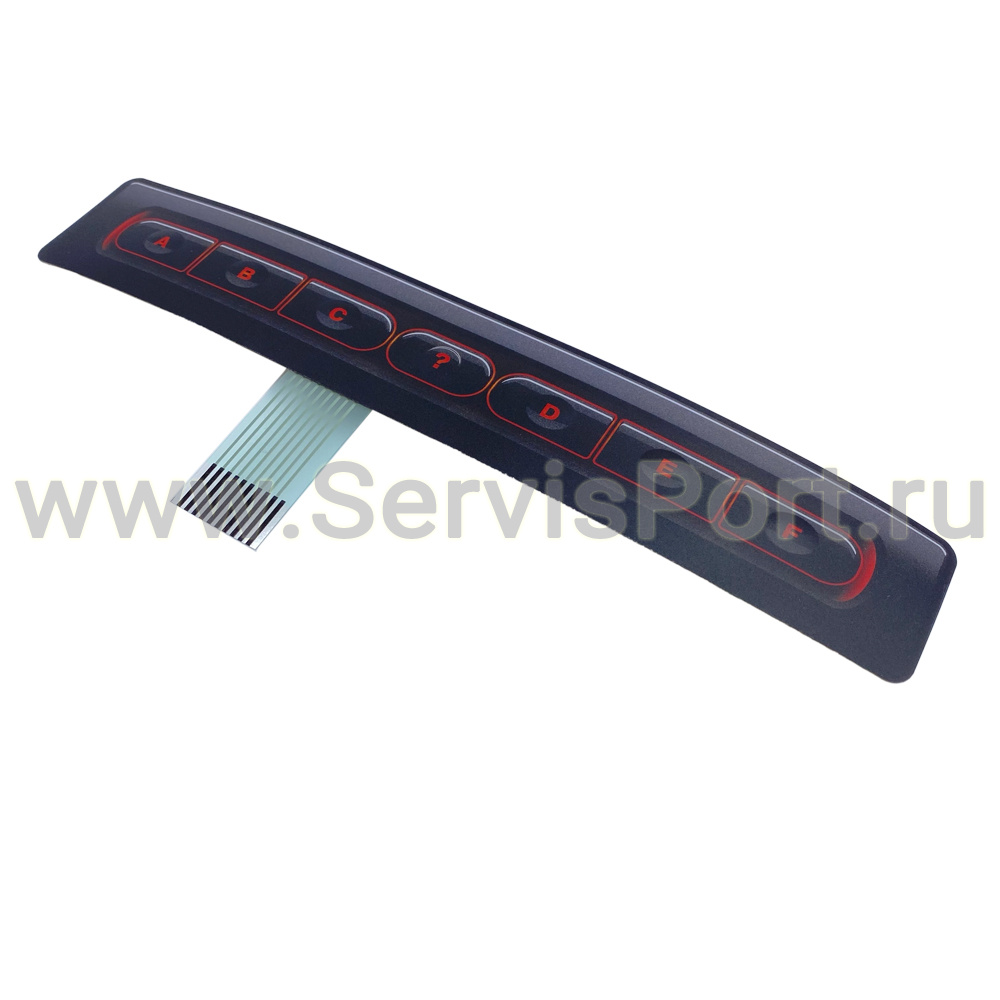 Клавиатура пленочная Galaxy (лицевая панель) фото