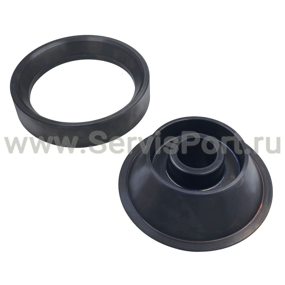 Комплект Конус двухсторонний 108-174 мм с кольцом для балансировочных станков КС-234 (РФ) фото