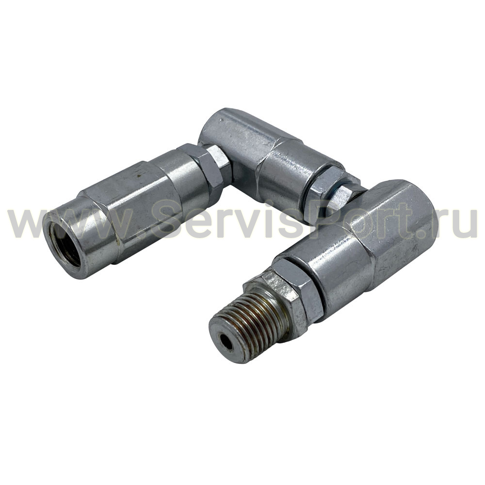 1784.Z Тройной шарнир (антискручиватель) M/F 1/4" фото