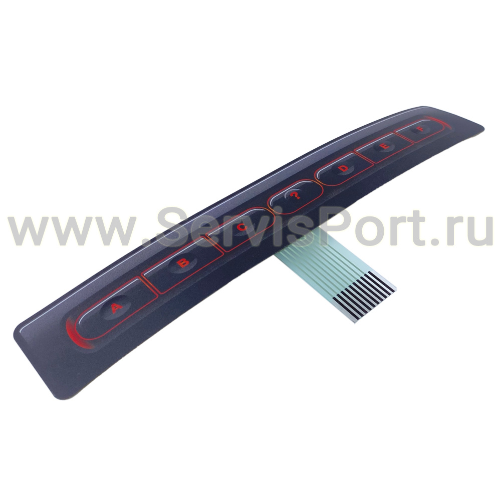 Клавиатура пленочная Galaxy (лицевая панель) фото