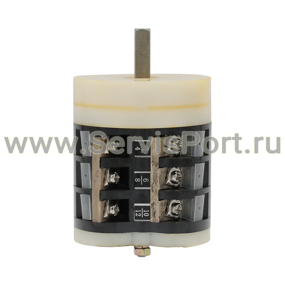 Переключатель вращения шиномонтажного стола легкового ш/с 380/220В, 16А (черный) фото